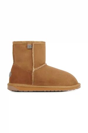 Emu Australia śniegowce zamszowe Platinum Stinger Slim Mini kolor brązowy WP20003