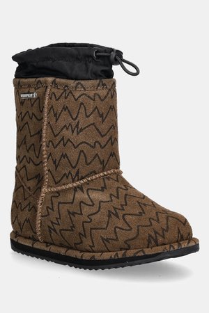 Emu Australia śniegowce zamszowe dziecięce Brumby Beat kolor brązowy K13226